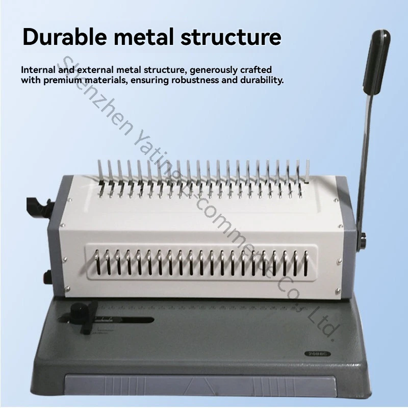 ماكينة تجليد بالمشط 21 فتحة، م - مراجعة Binding Machine Comb وسعره