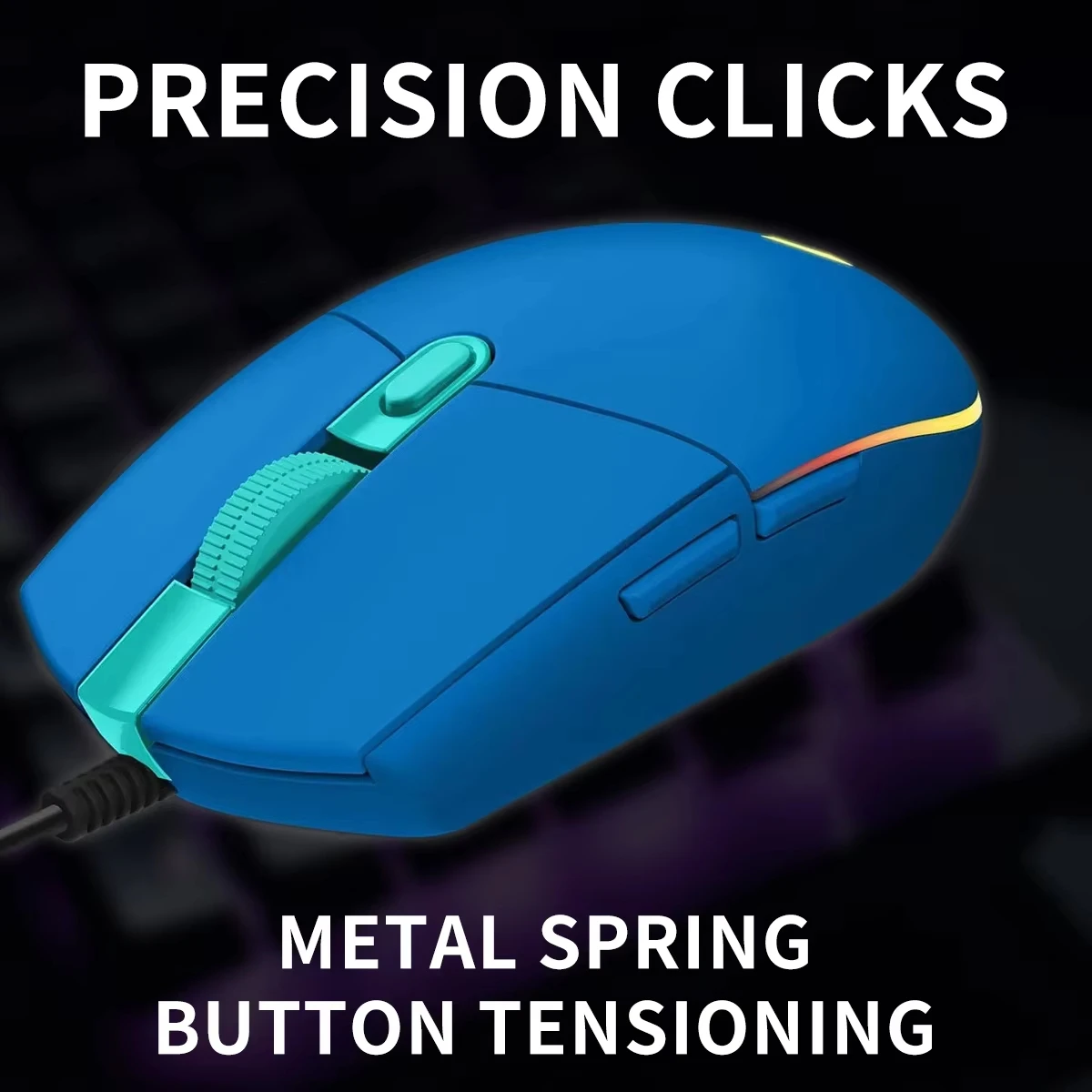 فأرة ألعاب Logitech G203 RGB ب - مراجعة Logitech Mouse G203 وسعره