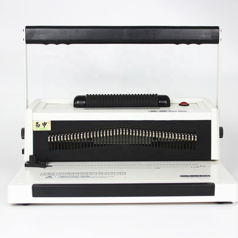 آلة تجليد يدوية وكهربائية بحلق - مراجعة Binding Machine Comb وسعره