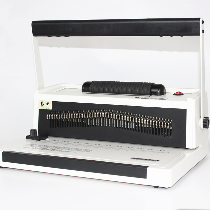 آلة تجليد يدوية وكهربائية بحلق - مراجعة Binding Machine Comb وسعره