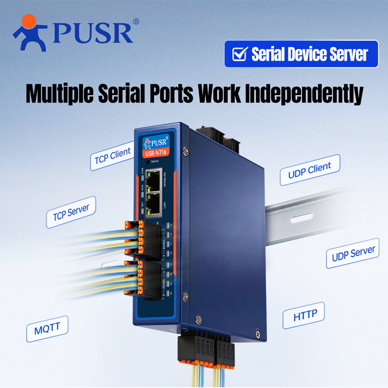 محول PUSR الصناعي من RS485 إلى - مراجعة Power Over Ethernet وسعره