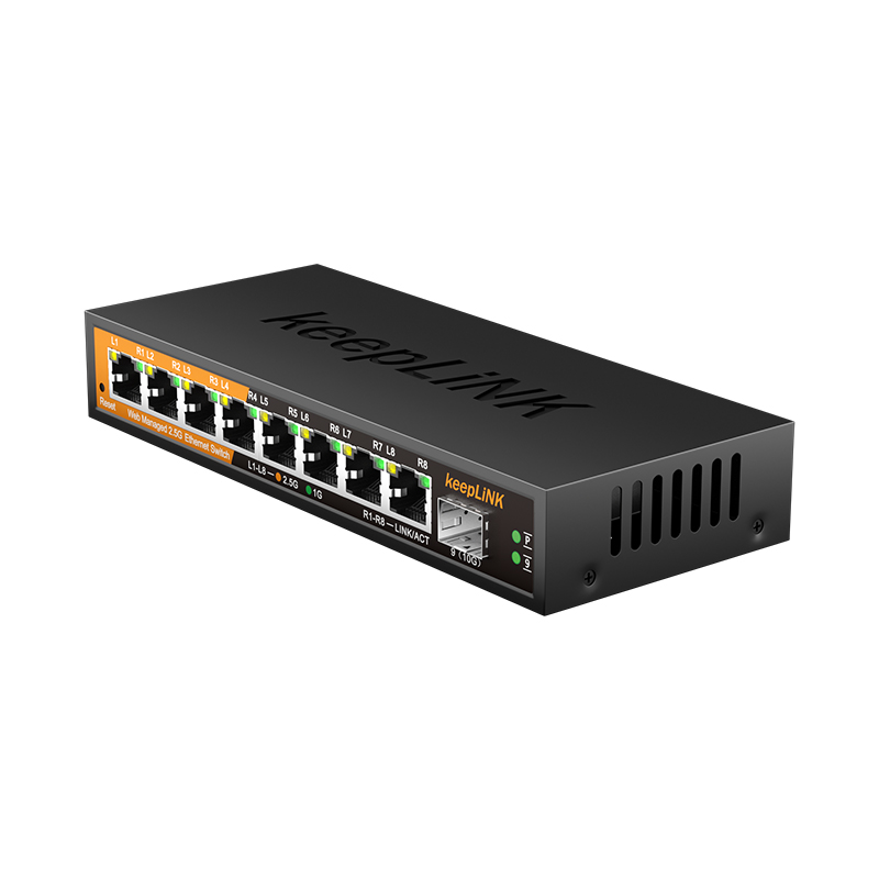 محول إيثرنت مُدار من KeepLiNK  - مراجعة Power Over Ethernet وسعره