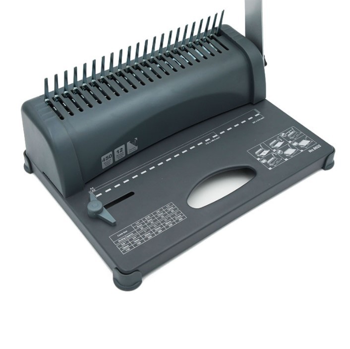 آلة تجليد يدوية بمشبك مطاطي ذو - مراجعة Binding Machine Comb وسعره